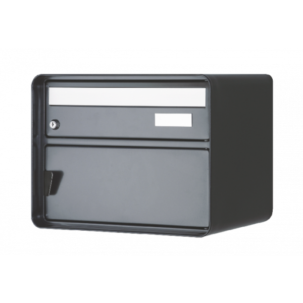 Huber Briefkasten Lugano Metallic anthrazit